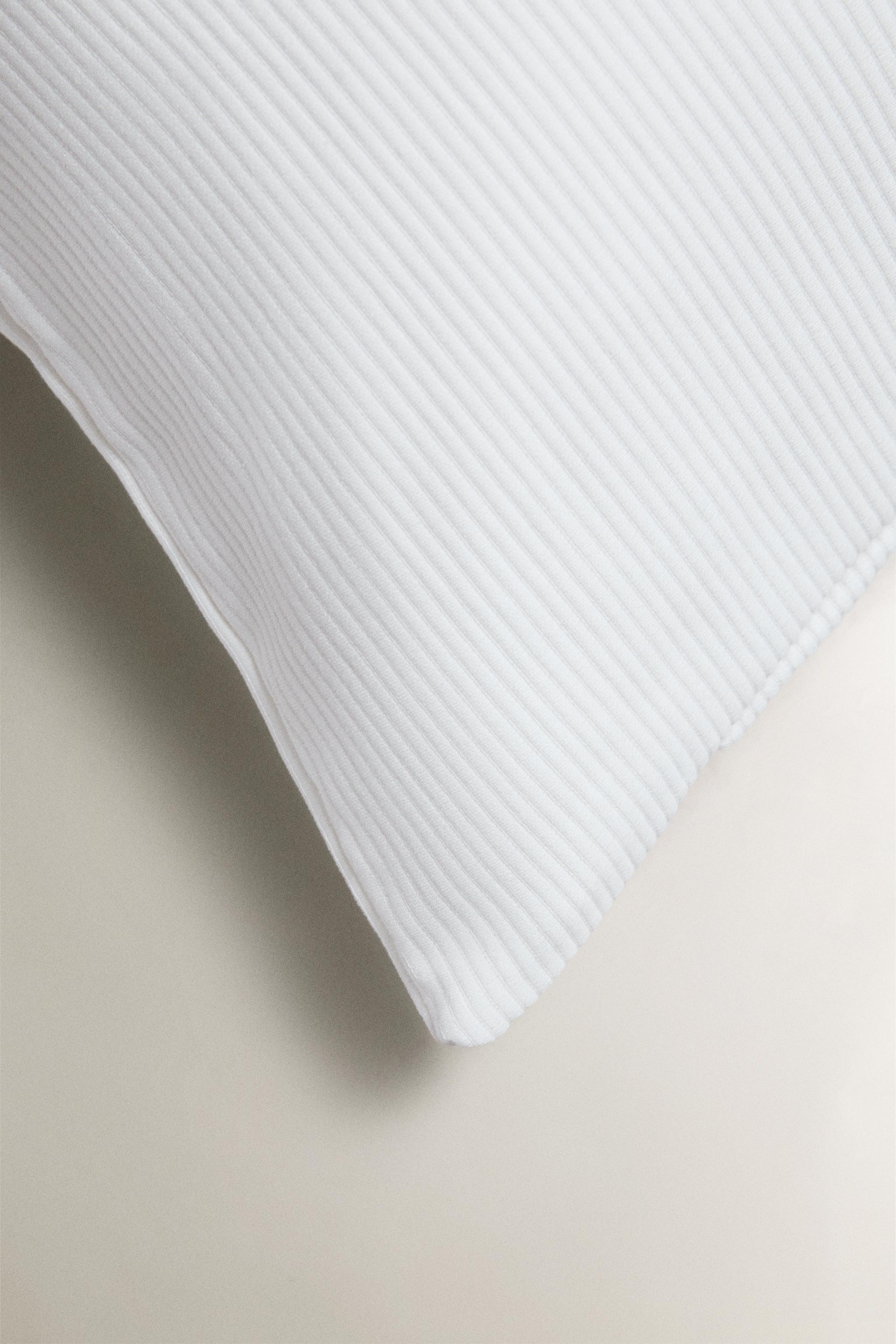 STRIPED THROW PILLOW COVER